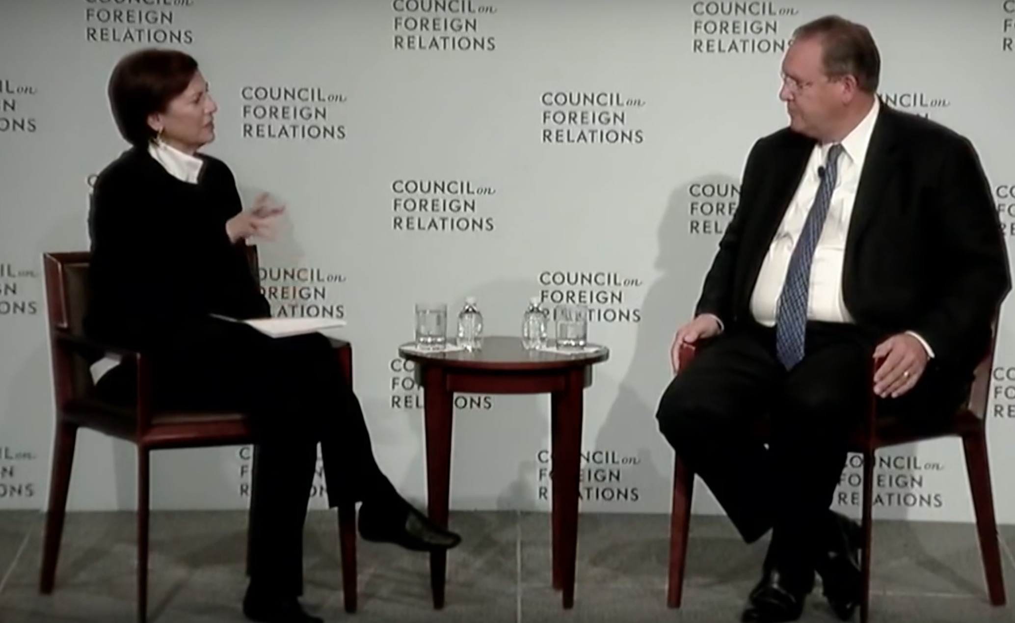 During a CEO Speaker Series event at Council on Foreign Relations, UTC President and CEO Gregory J. Hayes shares his views on globalization and its impacts on American workforce