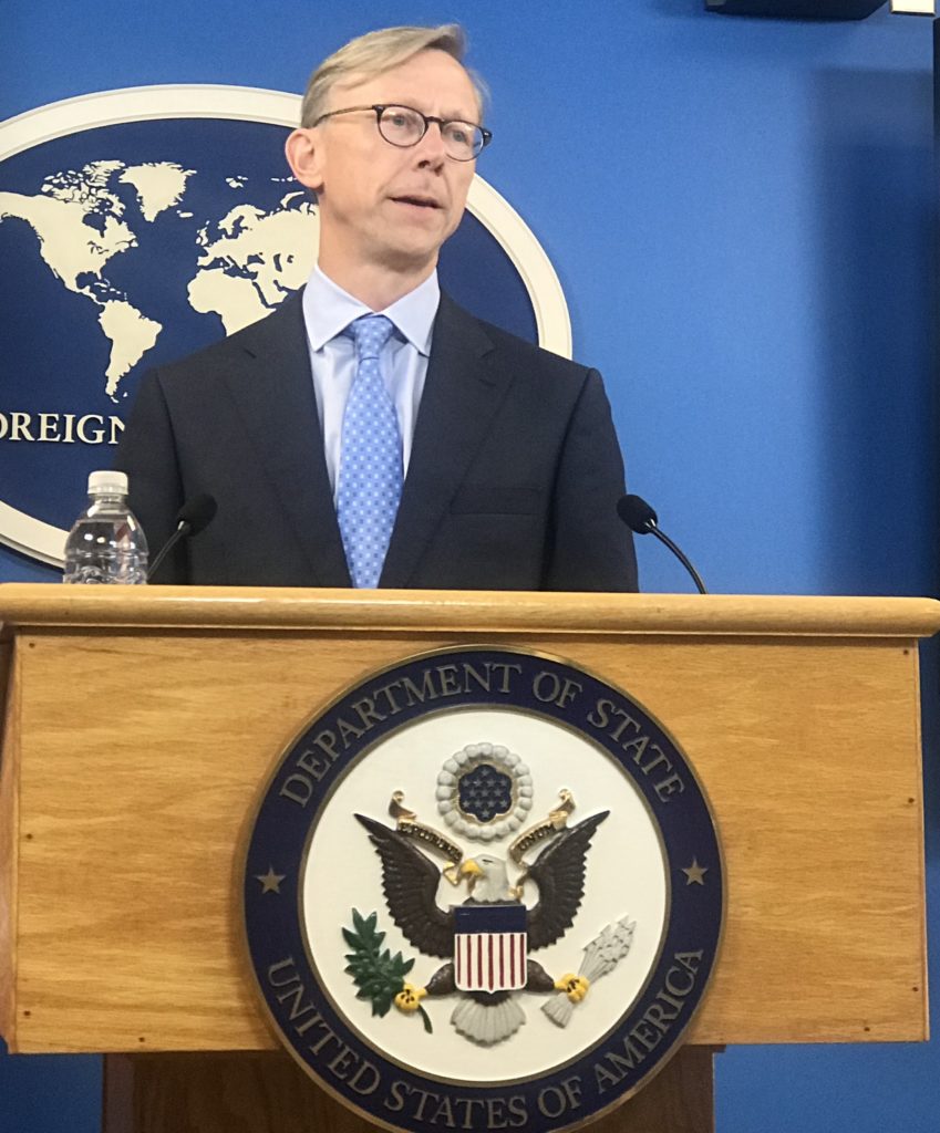 U.S. Special Representative for Iran and Senior Policy Advisor to the Secretary of State Brian Hook / PHOTO by Kemi Osukoya